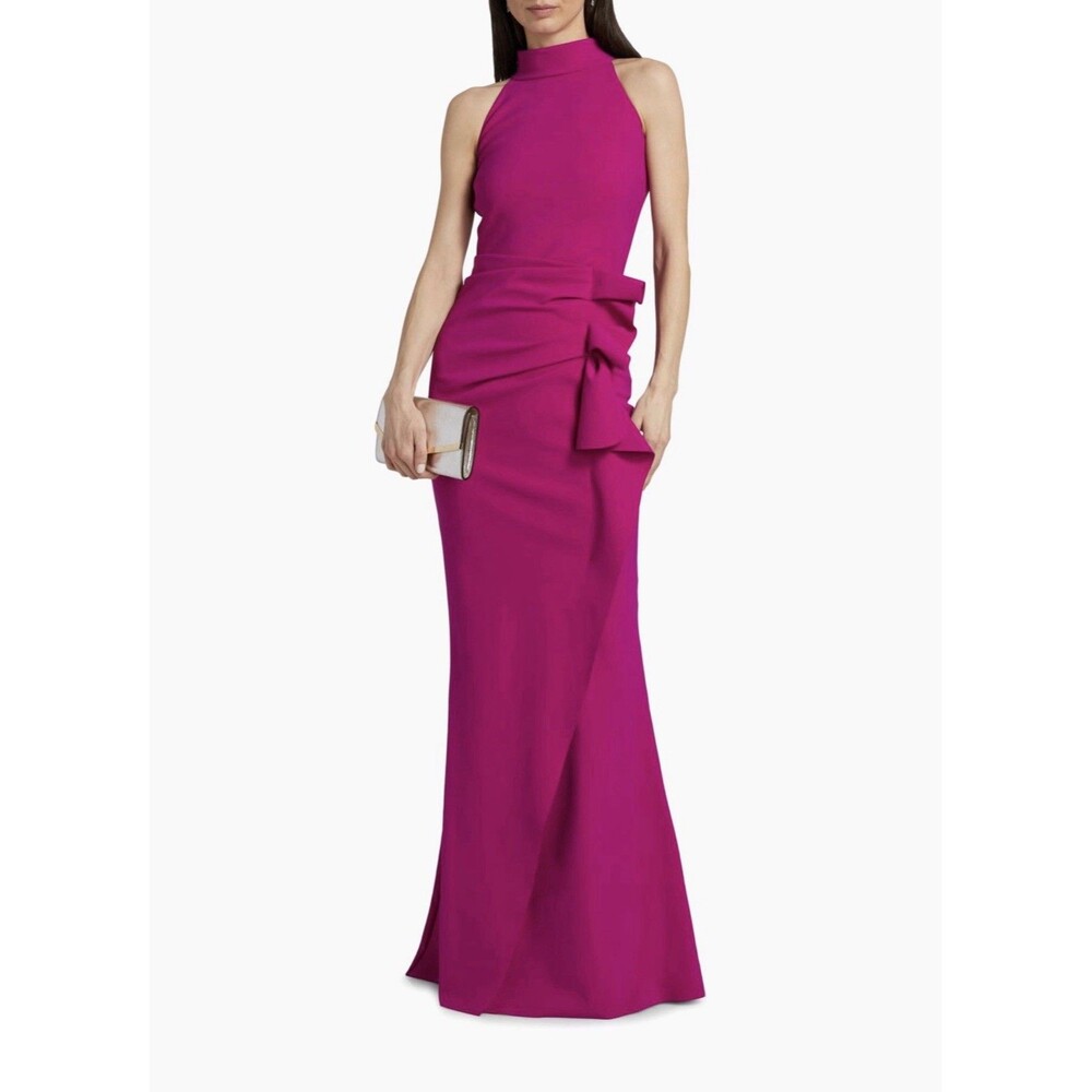 Chiara Boni La Petite Robe Gudrum Ciclamino Women’s Gown Dress Size 48/US 12/ L